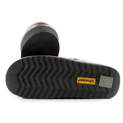 9. D.Franklin women's snow boots winter fashionable insulated ankle boots silver