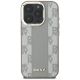 3. DKNY Checkered Pattern Magsafe iPhone 16 Pro Case - Beige