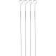 8. SKEWER FOR SHASHLIK 4 PCS. LENGTH 37.5 CM