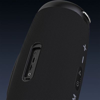 15. Dudao Y21Pro Wireless Speaker with RGB Backlight Bluetooth 5.3 - Black
