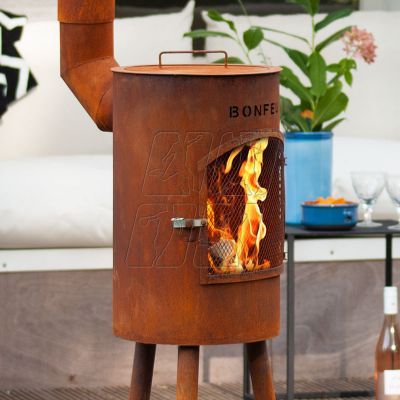 5. Bongiano SP rusty garden fireplace 3001R