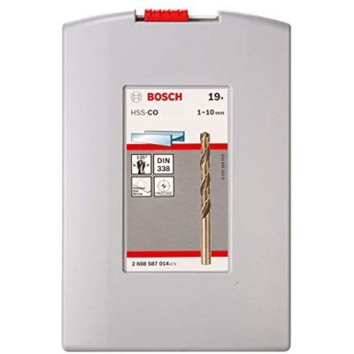4. Bosch metal drill bit set 19 pcs.