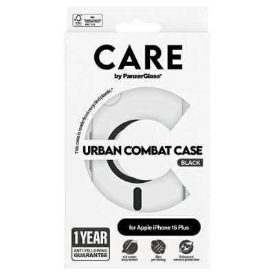4. CARE by PanzerGlass Flagship Case iPhone 16 Plus 6.7" black/black MagSafe 1347