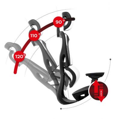 7. Huzaro Combat 8.0 White Gaming Chair