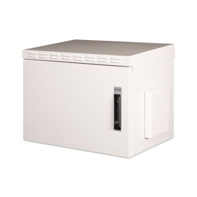 10. Digitus 19" 7U wall-mounted network cabinet 600x450, solid door, gray, undivided, assembled, IP55, 100kg