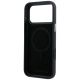 7. Karl Lagerfeld Grained Elongated Logo MagSafe case for iPhone 17 Pro Max / 18 Pro Max - burgundy
