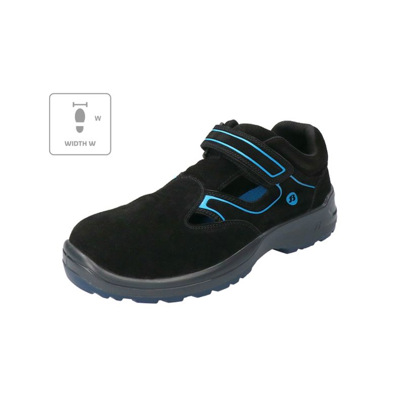 Bata Industrials Falcon ESD W MLI-B76B1 Black Sandals