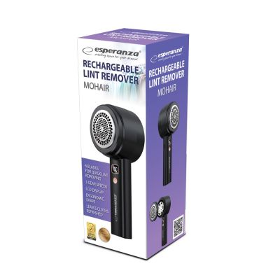 5. ESPERANZA RECHARGEABLE CLOTHING SHAVER MOHAIR ECS012