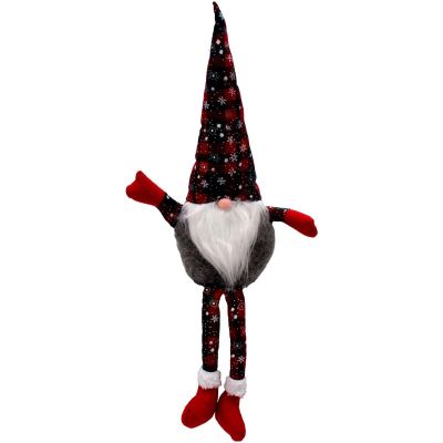 13. DECORATIVE ELMON 30+20CM GREEN RED TREAD