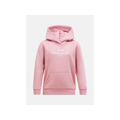 PEAK PERFORMANCE Jr Original Small Logo Hood Pink