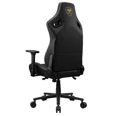 10. COUGAR CGR-DFF-GLB Gaming Chair Padded Upholstered Seat Black, Gold
