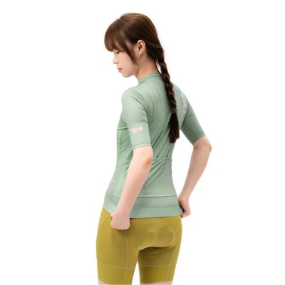 3. Rockbros YDDX012-1 TVI L Women's Cycling Jersey - Green
