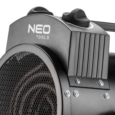 2kW industrial electric heater, adjustable setting, IPX4