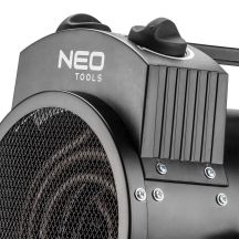 2kW industrial electric heater, adjustable setting, IPX4