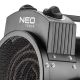 2kW industrial electric heater, adjustable setting, IPX4