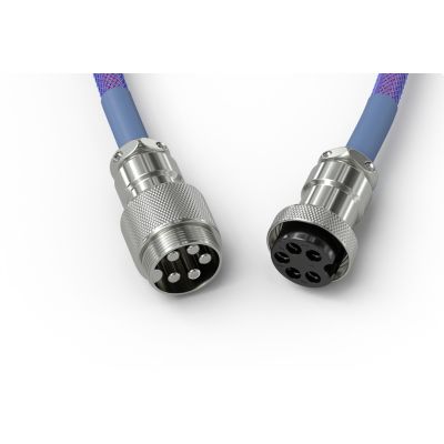 3. Glorious PC Gaming Race Coiled Purple 1.37 m