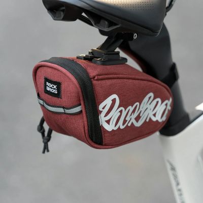 2. Rockbros G007 Flash Journey Saddle Bag 0.8 l - Red