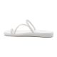 6. CROCS MIAMI TOE LOOP SANDAL IN CHALK 209862-0WV