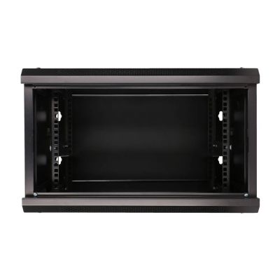2. Extralink 6U 600x450 Black Wall-Mounted Rack Cabinet