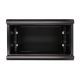 2. Extralink 6U 600x450 Black Wall-Mounted Rack Cabinet