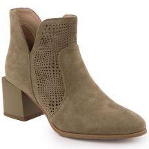 Ankle boots on the block heel M.Daszyński W SAN49