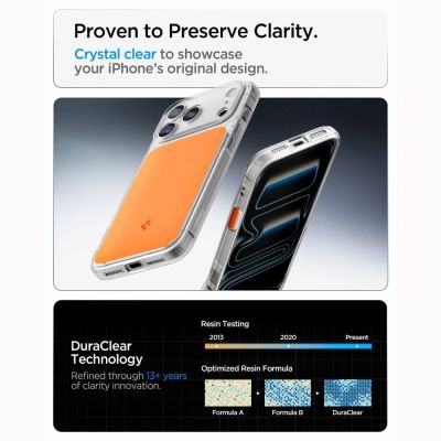 8. Spigen Ultra Hybrid MagSafe Case for iPhone 18 Pro / 17 Pro - Orange