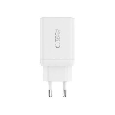 5. Tech-Protect NC45W-GAN 2-PORT PD45W Charger + TYPE-C CABLE - white
