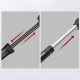 10. ROCKBROS TM-1701P 80 PSI Mini Bicycle Pump for Presta and Schrader Valves - Black