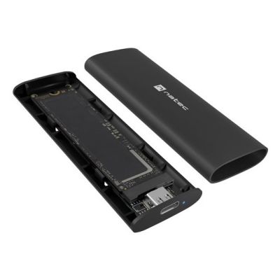 5. EXTERNAL SSD ENCLOSURE NATEC RHINO M.2 NVME LITE USB-C 3.1 GEN 2 ALUMINUM