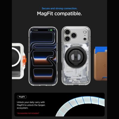 9. Spigen Ultra Hybrid MagSafe Zero One Case for iPhone 18 Pro Max / 17 Pro Max - White