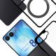 11. 3mk Satin Armor Case+ Flip for Samsung Galaxy Z Flip 8 - transparent