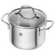 3. ZWILLING Cookware Set 71030-000-0, 5-Piece (16, 20 and 24 cm Pots, 16 and 20 cm Saucepans)