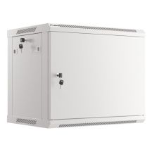 Rack installation cabinet, wall-mounted, 19" 9U, 600x450, gray, metal door, LANBERG (Flat Pack)