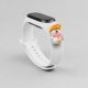 2. Strap Xmas for Xiaomi Mi Band 3 / 4 Christmas Silicone Strap Bracelet with Snowman - White
