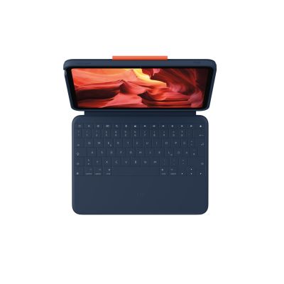 14. Logitech 920-011191 Smart Connector Mobile Keyboard Blue