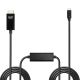 3. Lindy 43315 Cable Adapter 5m USB Type-C HDMI Type A (Standard) Black