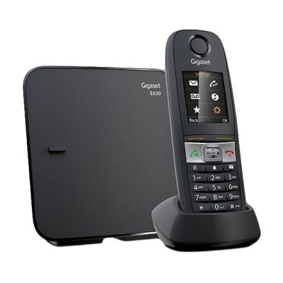 Gigaset E630 cordless telephone black