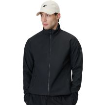 Men's softshell jacket 4F M548 deep black 4FWSS26TSOFM548 20S