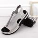 7. Rieker W RKR686 metallic comfortable slip-on sandals 