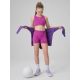 Girls' seamless sports short leggings 4F 4FJRSS26TFSTF140-53S