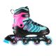 3. NH18192A 4in1 BLACK-PURPLE SIZE M(34-38) ROLLER SKATES WITH HOCKEY SLEEVE NILS EXTREME