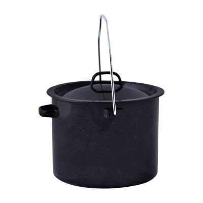 2. Esschert Design FF215 Camping Kitchen Utensil Set Black