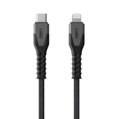 7. Urban Armor Gear Kevlar Cable - 1.5m - Lightning - USB C - Male - Men's - Gray