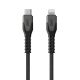 7. Urban Armor Gear Kevlar Cable - 1.5m - Lightning - USB C - Male - Men's - Gray