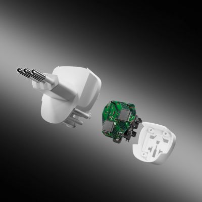 8. SBS IT Travel Adapter - Universal - White