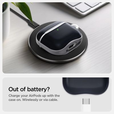 13. Spigen Classic C1 Case for AirPods 4 - Graphite