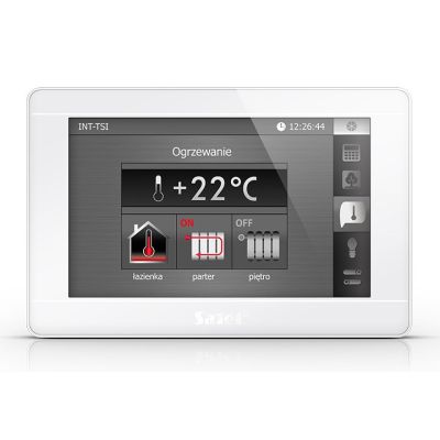 2. SATEL INT-TSI-W GRAPHIC KEYPAD 7 INCHES, White