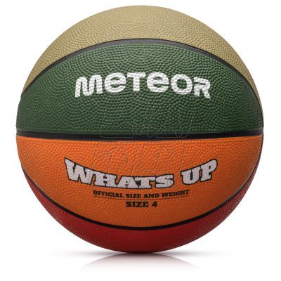 4. Meteor What&#39;s up 4 basketball ball 16794 size 4