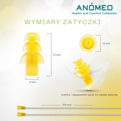 3. ANOMEO Earplugs – PROFESSIONAL