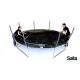 Salta Cosmos Trampoline - 427 cm black
